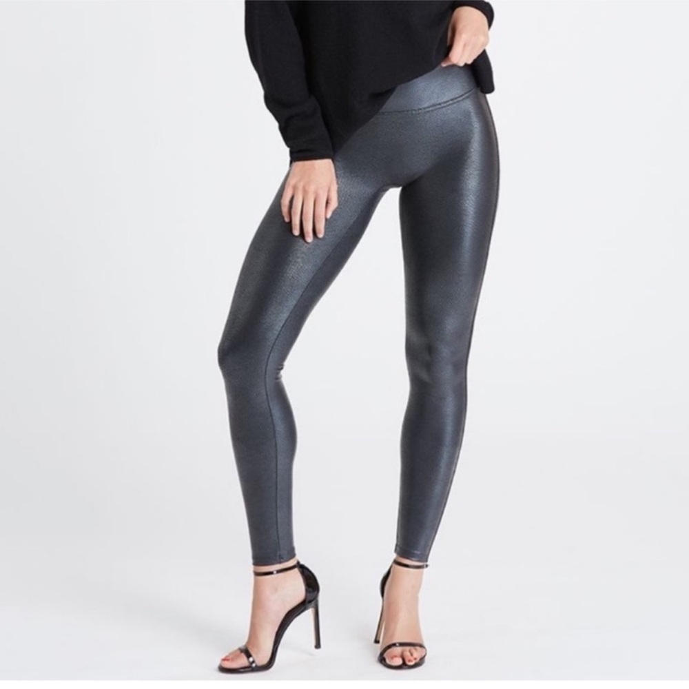 Spanx Faux Leather Leggings XS